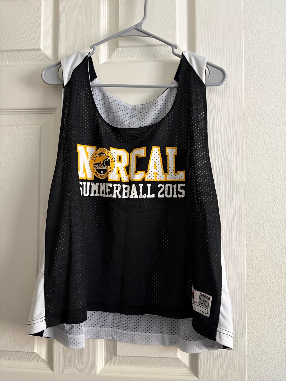 Bwear Black and White Athletic Shorts with Label